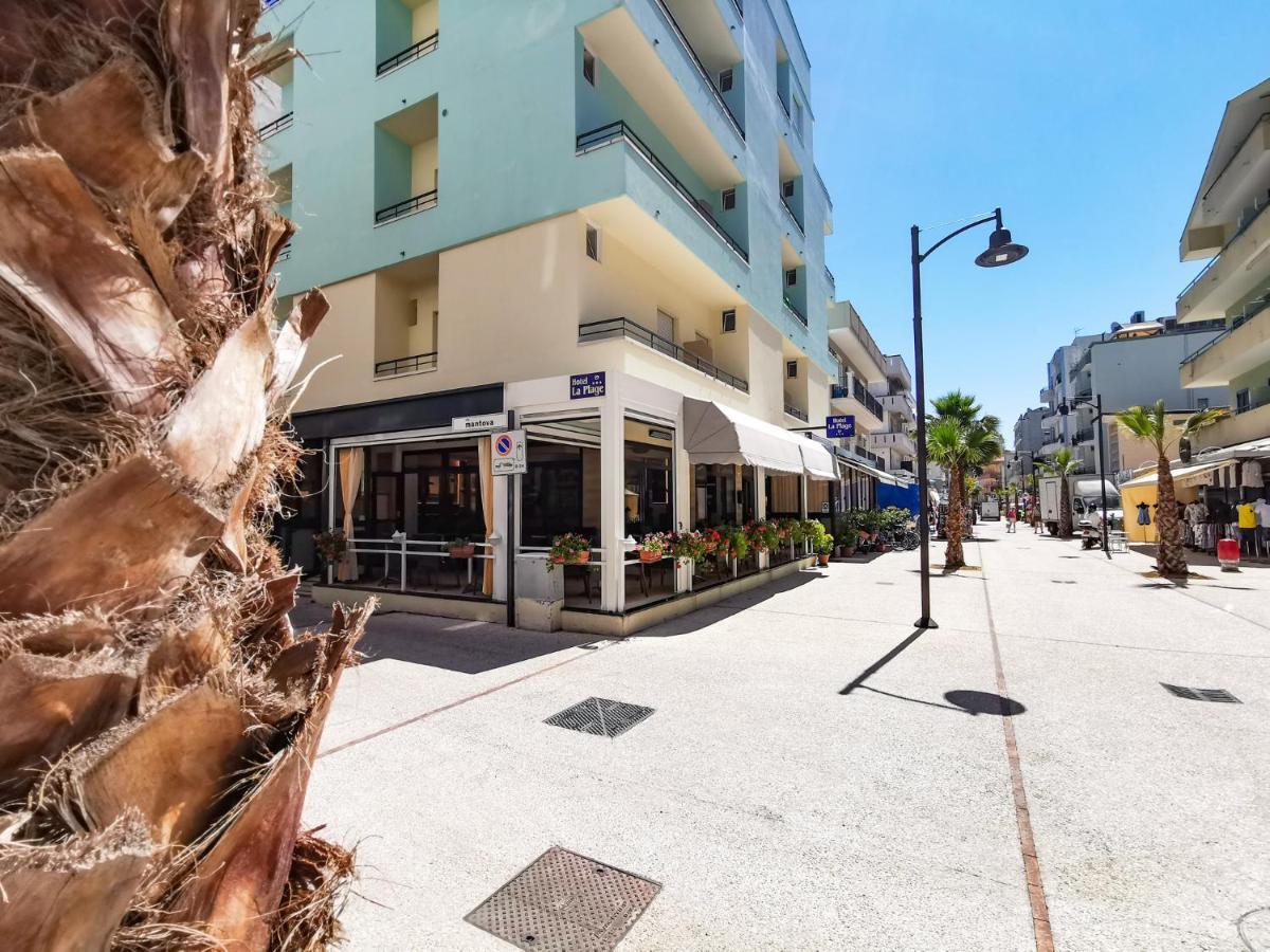 Hotel La Plage Cattolica Exterior foto
